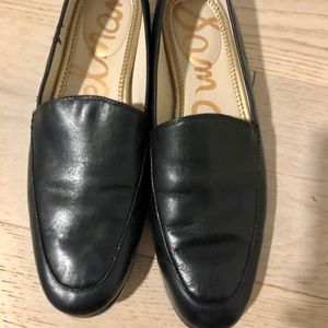 Sam Edelman Leon black leather loafers EUC